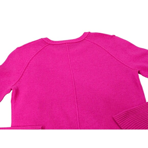 Autumn Cashmere Womens S Pure Cashmere Sweater Pink Jumper Crewneck Pullover - Picture 7 of 15